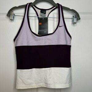 Nike Dri Fit Athletic Tank with Built In Sports Bra Size XS NWT